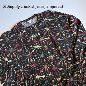 Small Lularoe Supply Jacket, zippered